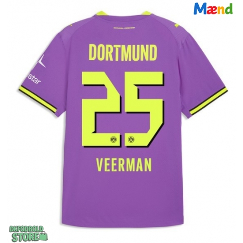 Borussia Dortmund Joey Veerman #25 Replika Tredjetrøje 2026-27 Kortærmet